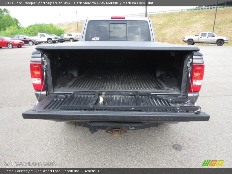 Dark Shadow Grey Metallic / Medium Dark Flint 2011 Ford Ranger Sport SuperCab 4x4