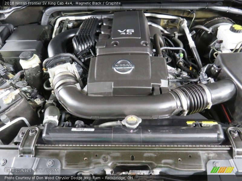 Magnetic Black / Graphite 2018 Nissan Frontier SV King Cab 4x4