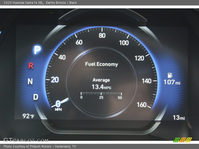 Earthy Bronze / Black 2020 Hyundai Santa Fe SEL