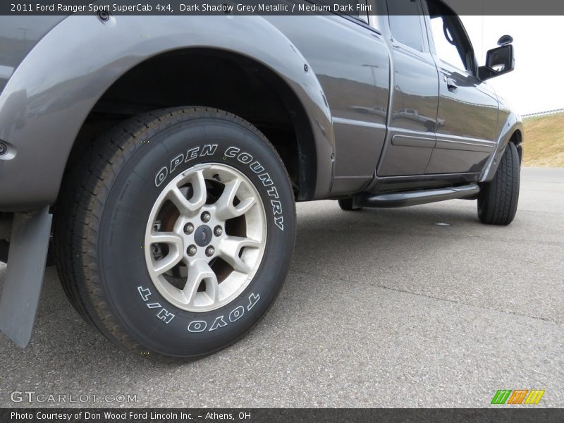 Dark Shadow Grey Metallic / Medium Dark Flint 2011 Ford Ranger Sport SuperCab 4x4