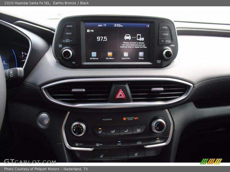 Earthy Bronze / Black 2020 Hyundai Santa Fe SEL