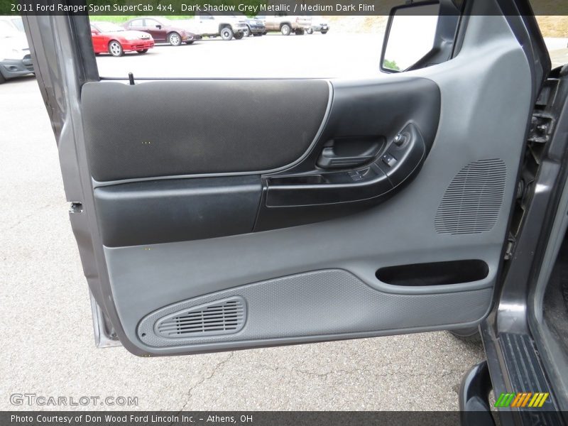 Dark Shadow Grey Metallic / Medium Dark Flint 2011 Ford Ranger Sport SuperCab 4x4