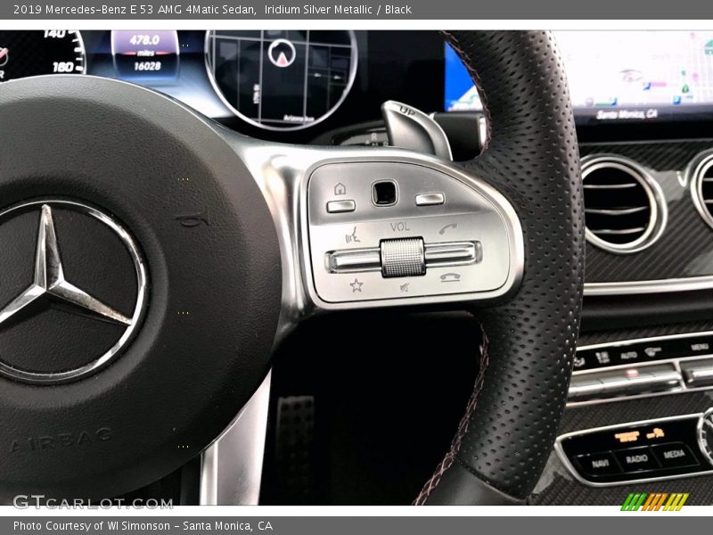Iridium Silver Metallic / Black 2019 Mercedes-Benz E 53 AMG 4Matic Sedan