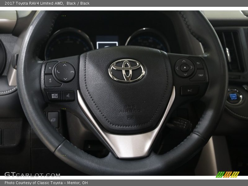 Black / Black 2017 Toyota RAV4 Limited AWD