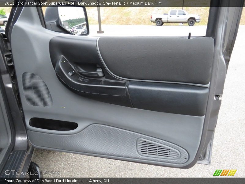 Dark Shadow Grey Metallic / Medium Dark Flint 2011 Ford Ranger Sport SuperCab 4x4