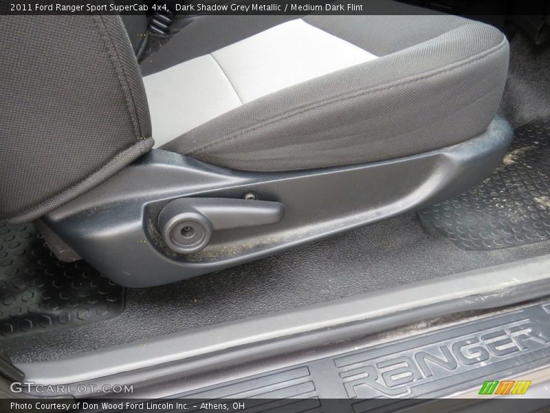 Dark Shadow Grey Metallic / Medium Dark Flint 2011 Ford Ranger Sport SuperCab 4x4