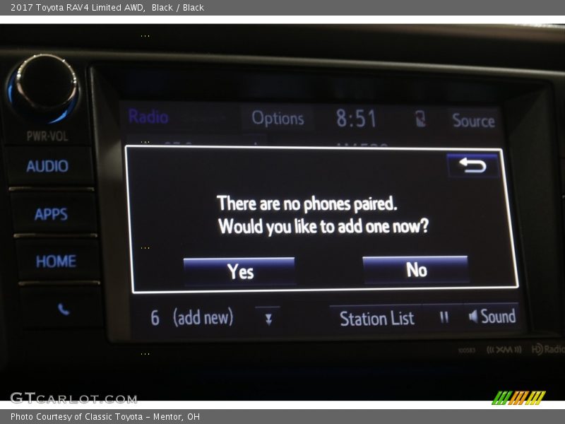 Black / Black 2017 Toyota RAV4 Limited AWD