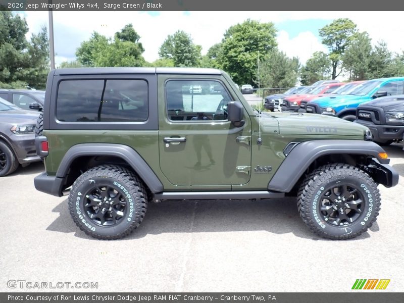  2020 Wrangler Willys 4x4 Sarge Green