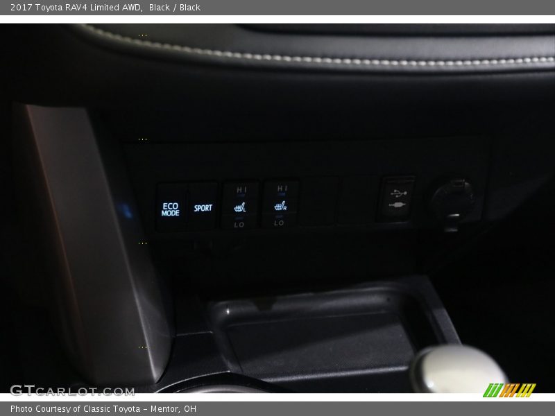 Black / Black 2017 Toyota RAV4 Limited AWD
