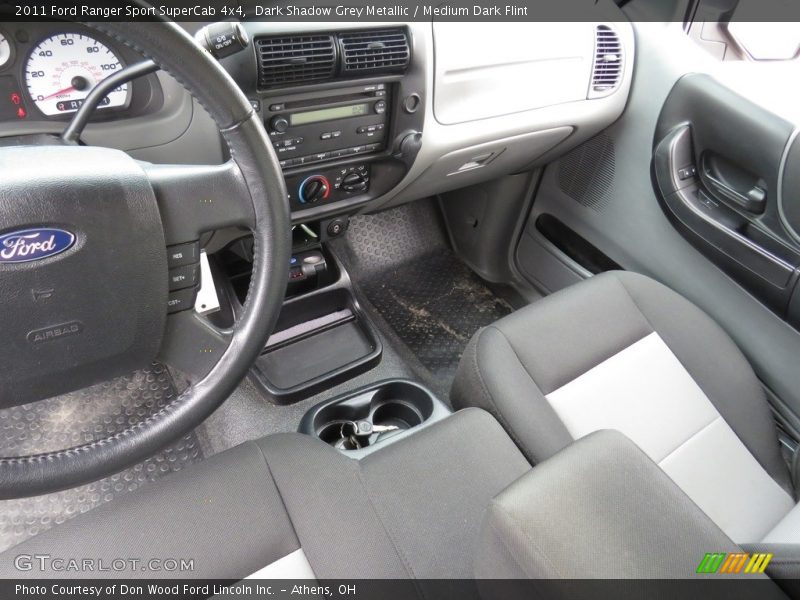 Dark Shadow Grey Metallic / Medium Dark Flint 2011 Ford Ranger Sport SuperCab 4x4