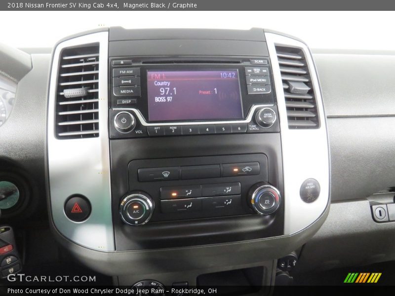 Magnetic Black / Graphite 2018 Nissan Frontier SV King Cab 4x4