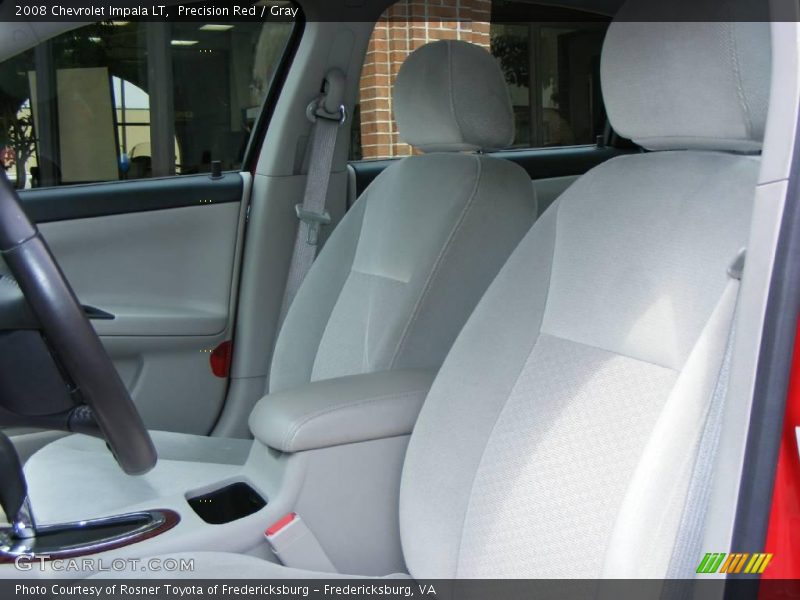 Precision Red / Gray 2008 Chevrolet Impala LT
