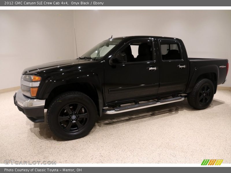 Onyx Black / Ebony 2012 GMC Canyon SLE Crew Cab 4x4