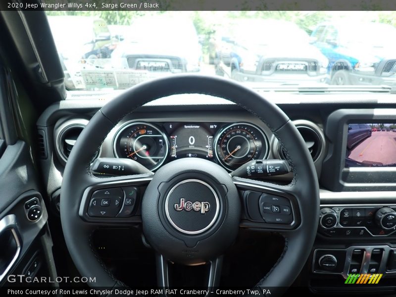  2020 Wrangler Willys 4x4 Steering Wheel