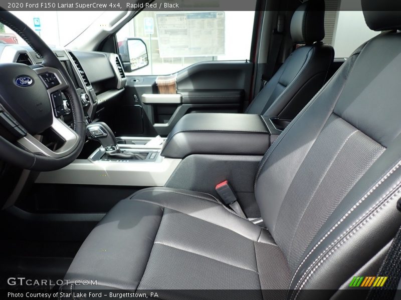 Rapid Red / Black 2020 Ford F150 Lariat SuperCrew 4x4