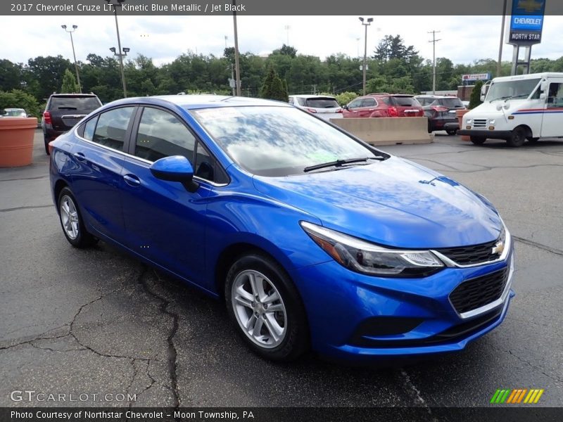 Kinetic Blue Metallic / Jet Black 2017 Chevrolet Cruze LT