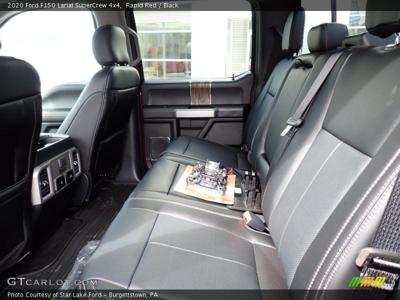 Rapid Red / Black 2020 Ford F150 Lariat SuperCrew 4x4