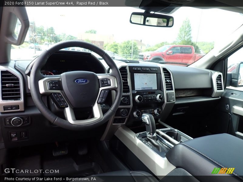 Rapid Red / Black 2020 Ford F150 Lariat SuperCrew 4x4