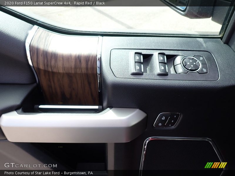 Rapid Red / Black 2020 Ford F150 Lariat SuperCrew 4x4