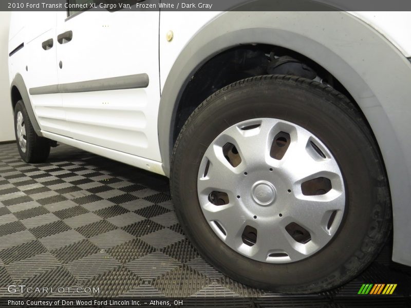 Frozen White / Dark Gray 2010 Ford Transit Connect XL Cargo Van