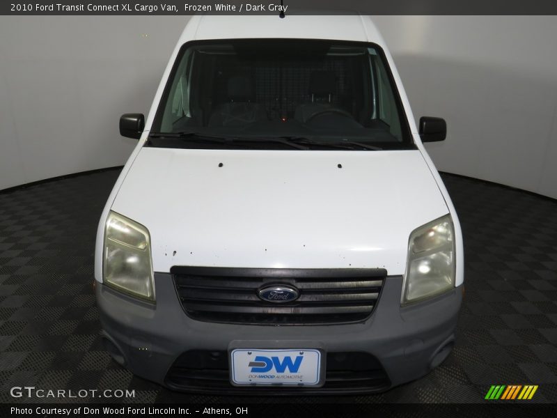 Frozen White / Dark Gray 2010 Ford Transit Connect XL Cargo Van