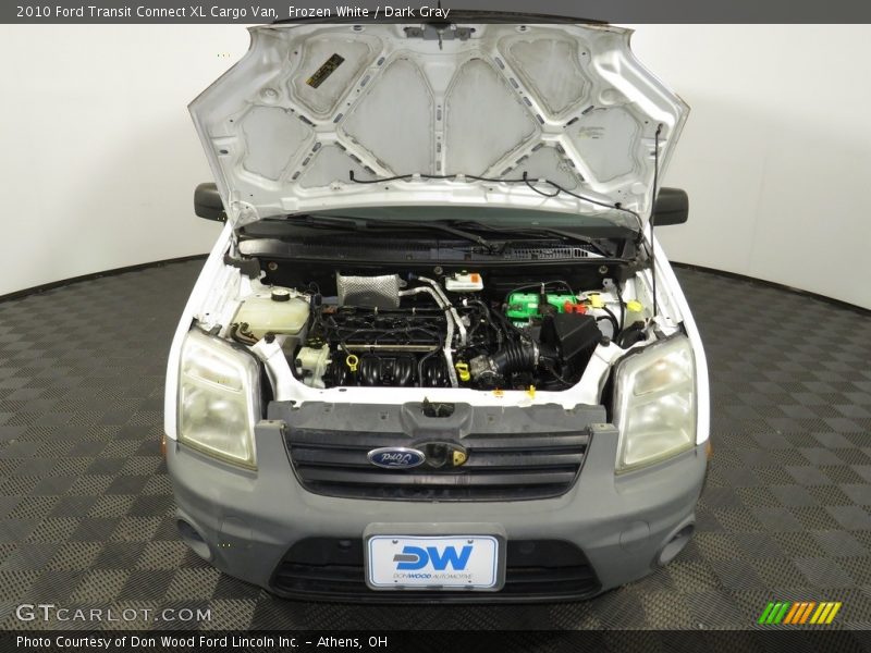 Frozen White / Dark Gray 2010 Ford Transit Connect XL Cargo Van