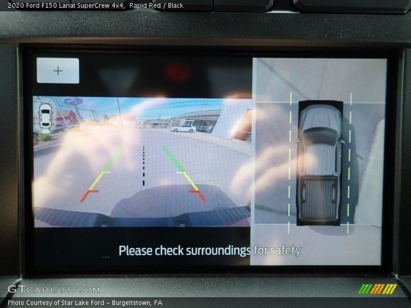 Rapid Red / Black 2020 Ford F150 Lariat SuperCrew 4x4