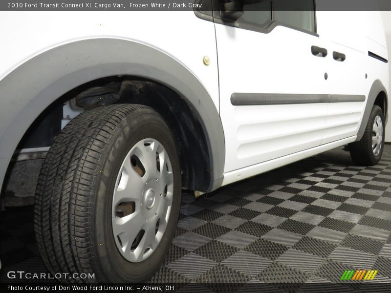 Frozen White / Dark Gray 2010 Ford Transit Connect XL Cargo Van