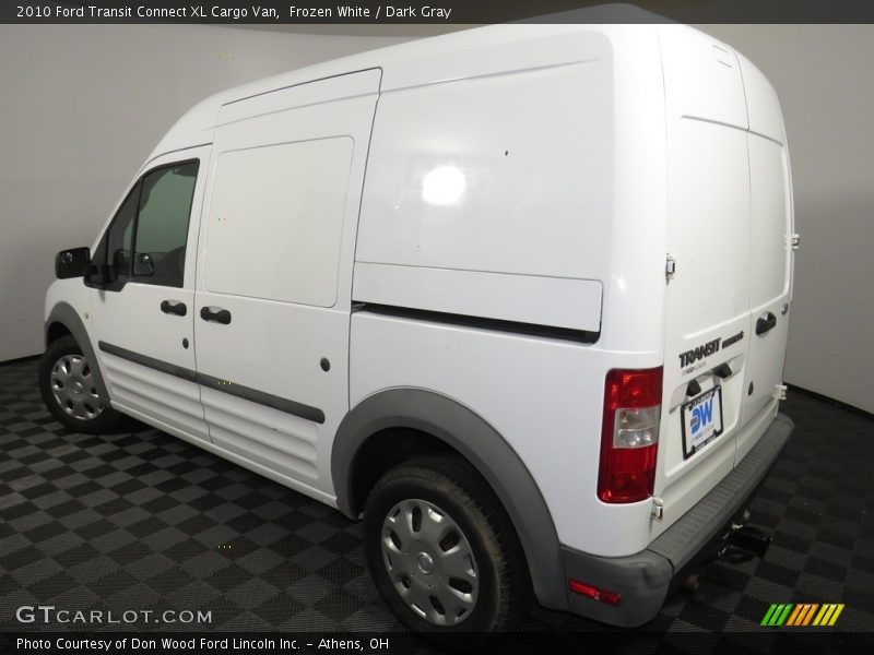 Frozen White / Dark Gray 2010 Ford Transit Connect XL Cargo Van