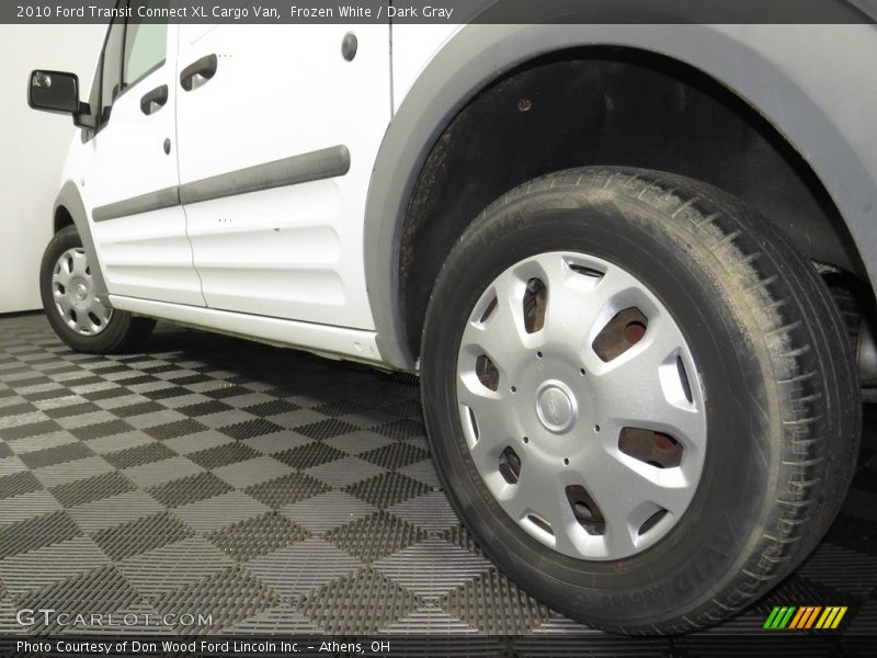 Frozen White / Dark Gray 2010 Ford Transit Connect XL Cargo Van