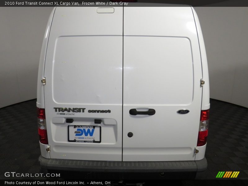 Frozen White / Dark Gray 2010 Ford Transit Connect XL Cargo Van