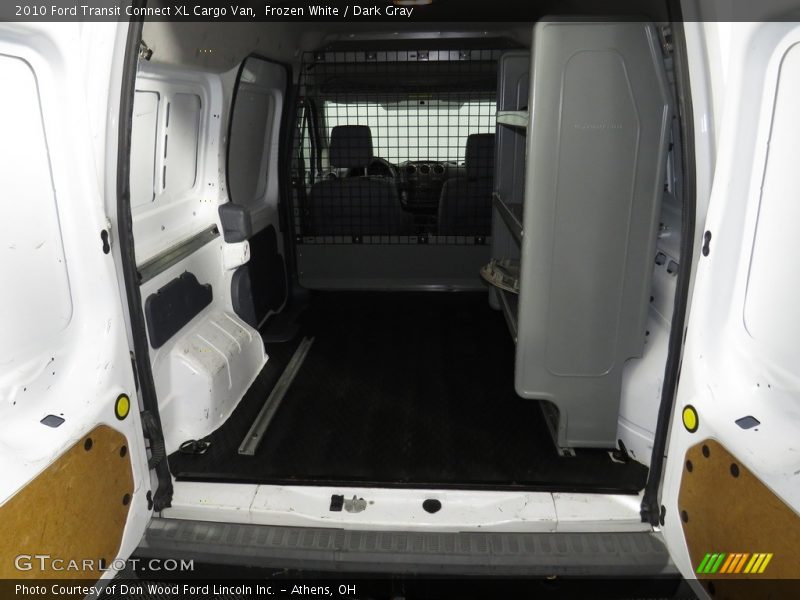 Frozen White / Dark Gray 2010 Ford Transit Connect XL Cargo Van