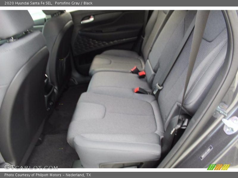 Portofino Gray / Black 2020 Hyundai Santa Fe SEL