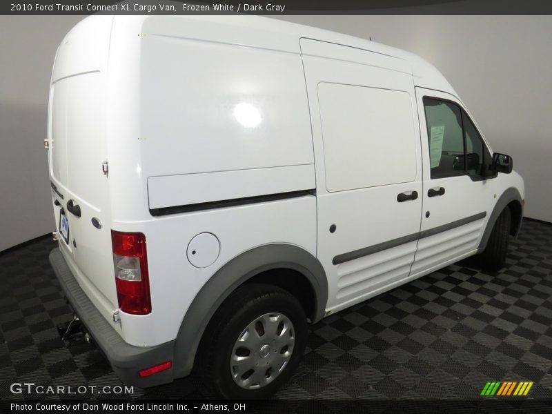 Frozen White / Dark Gray 2010 Ford Transit Connect XL Cargo Van