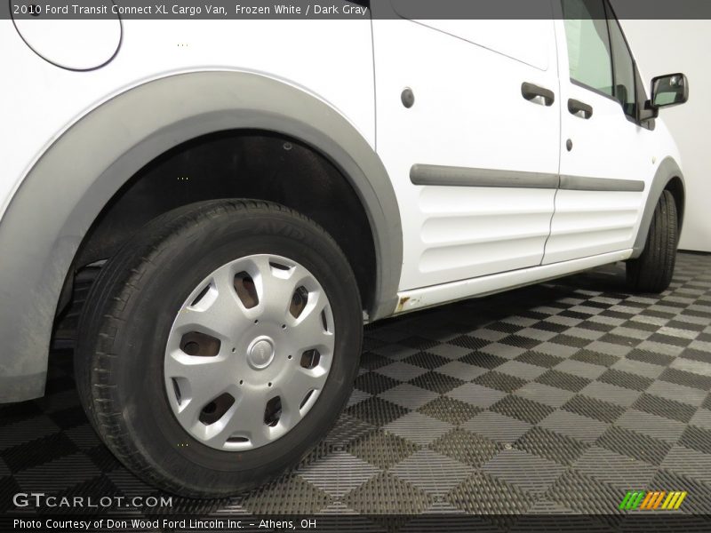 Frozen White / Dark Gray 2010 Ford Transit Connect XL Cargo Van