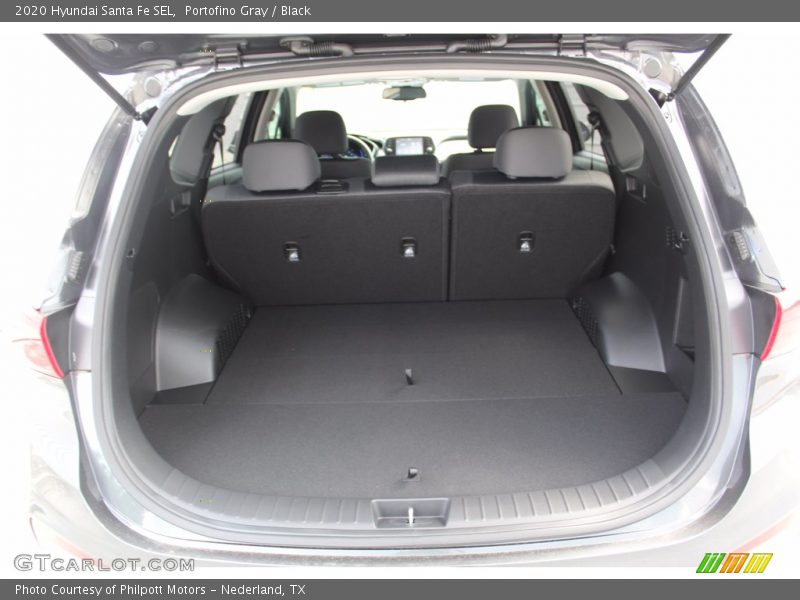 Portofino Gray / Black 2020 Hyundai Santa Fe SEL