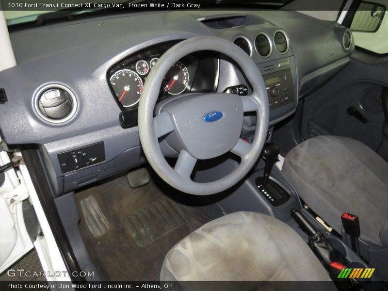 Frozen White / Dark Gray 2010 Ford Transit Connect XL Cargo Van