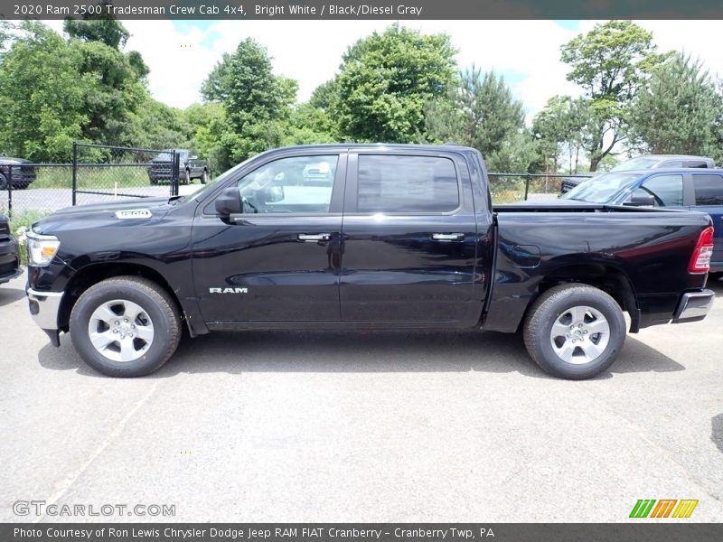 Bright White / Black/Diesel Gray 2020 Ram 2500 Tradesman Crew Cab 4x4