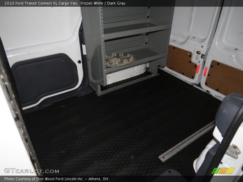 Frozen White / Dark Gray 2010 Ford Transit Connect XL Cargo Van