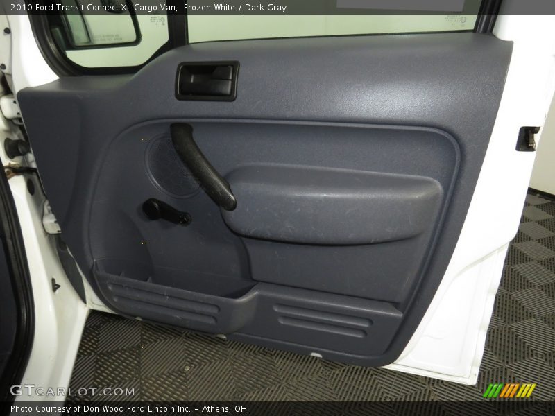 Frozen White / Dark Gray 2010 Ford Transit Connect XL Cargo Van