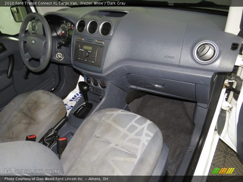 Frozen White / Dark Gray 2010 Ford Transit Connect XL Cargo Van