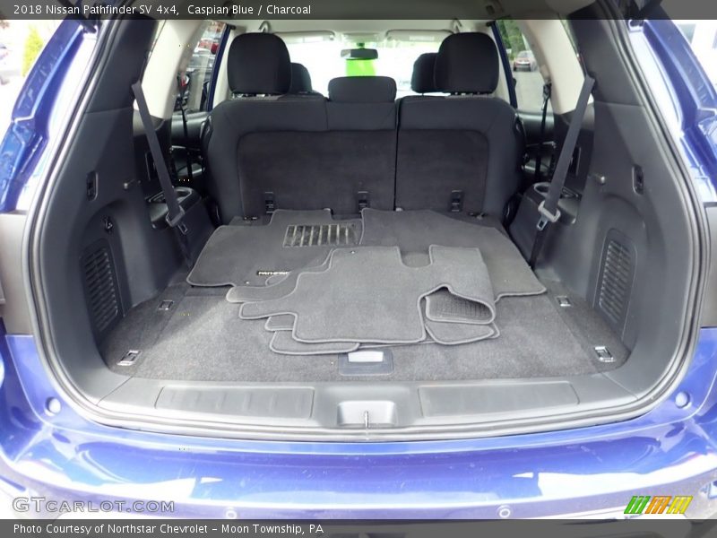Caspian Blue / Charcoal 2018 Nissan Pathfinder SV 4x4
