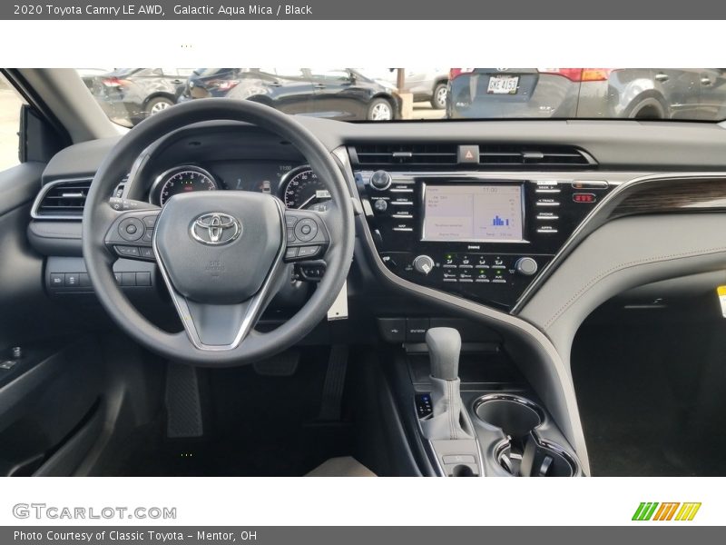 Dashboard of 2020 Camry LE AWD