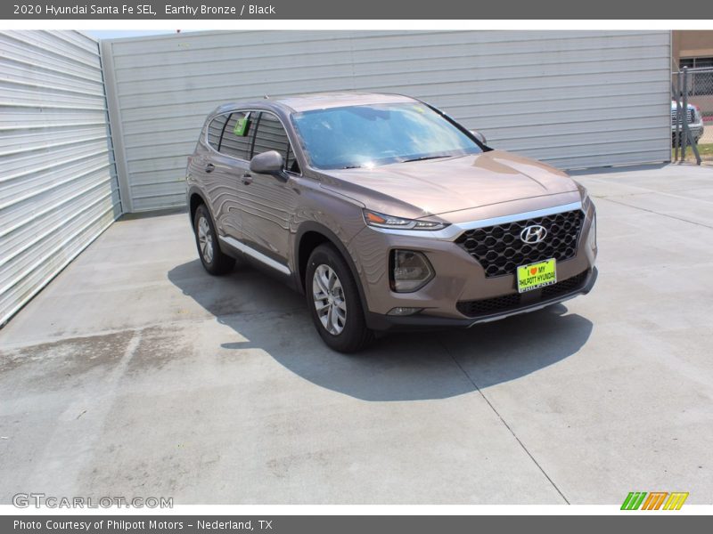 Earthy Bronze / Black 2020 Hyundai Santa Fe SEL