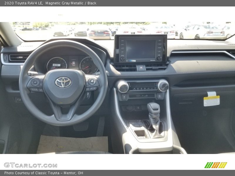 Magnetic Gray Metallic / Black 2020 Toyota RAV4 LE