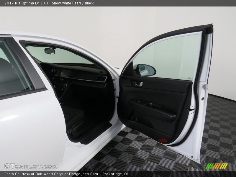 Snow White Pearl / Black 2017 Kia Optima LX 1.6T