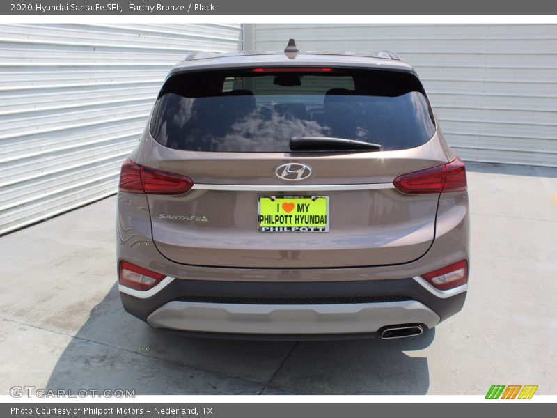 Earthy Bronze / Black 2020 Hyundai Santa Fe SEL