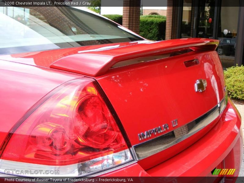 Precision Red / Gray 2008 Chevrolet Impala LT