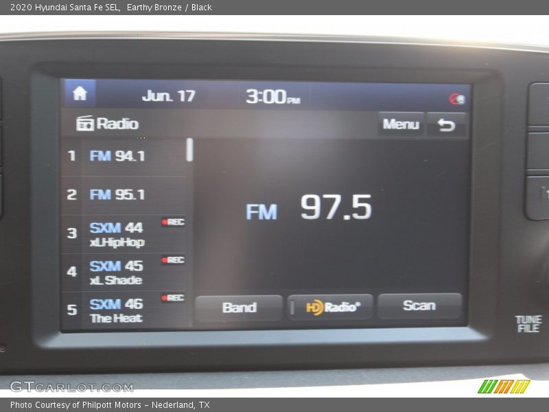 Earthy Bronze / Black 2020 Hyundai Santa Fe SEL