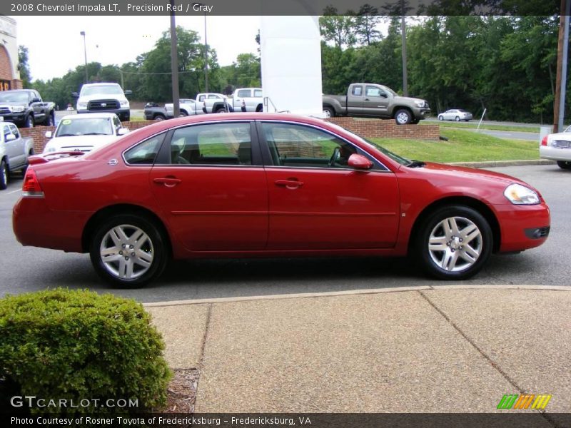 Precision Red / Gray 2008 Chevrolet Impala LT